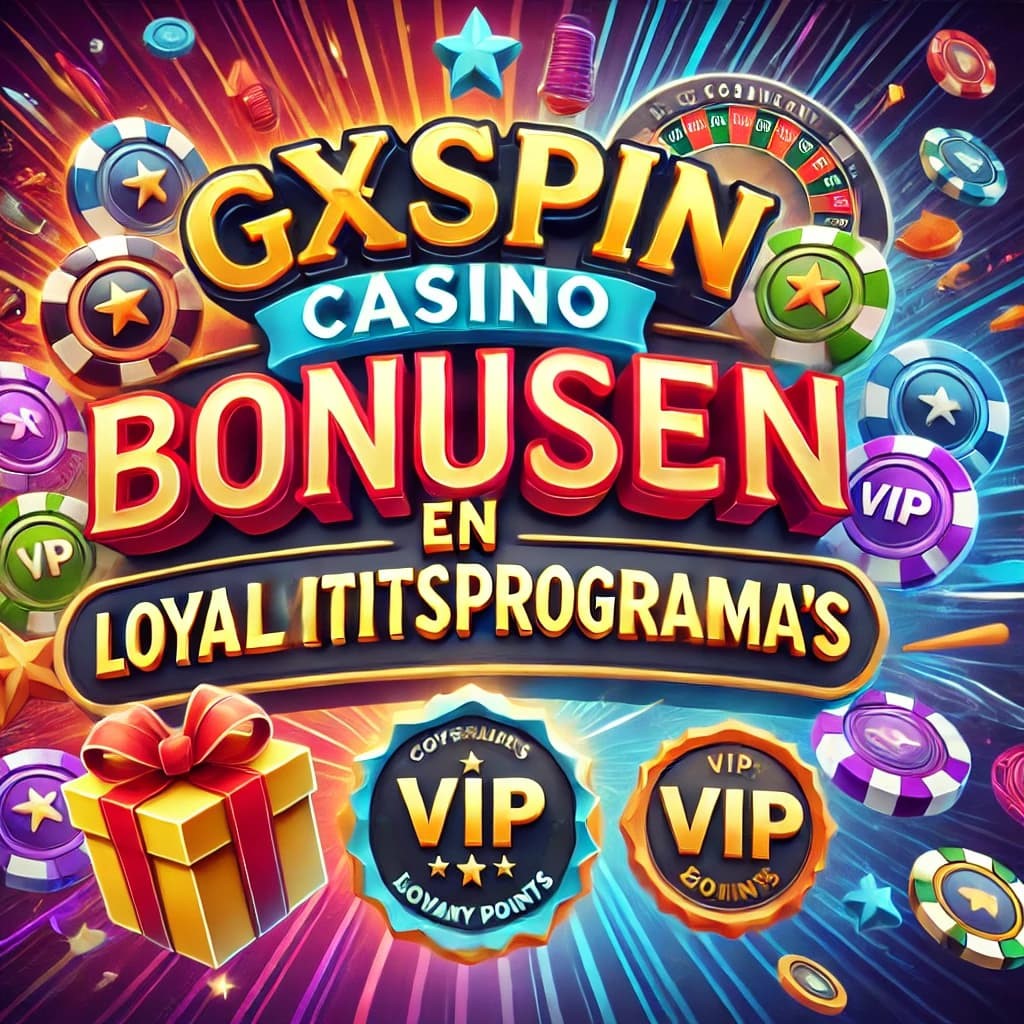 GXspin Casino Bonussen en Loyaliteitsprogramma's