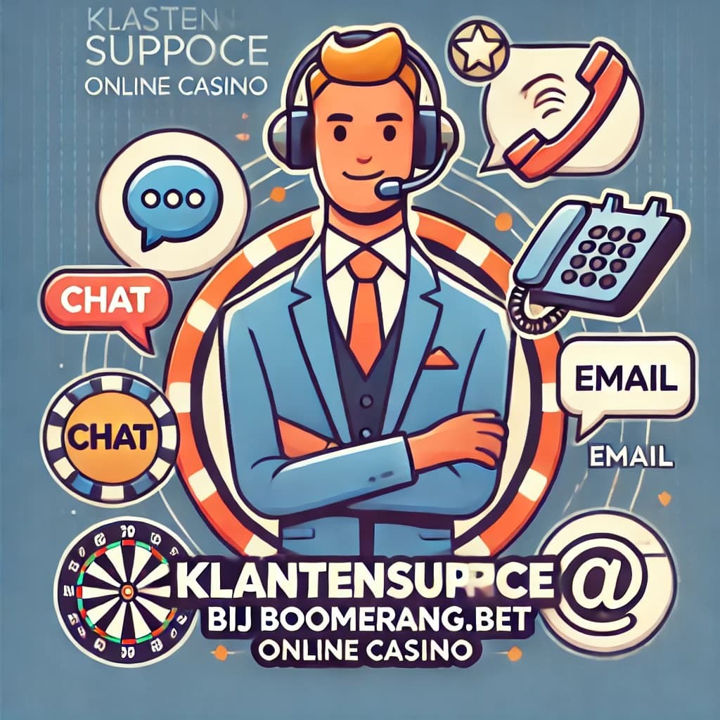 Klantenservice bij Boomerang.bet online casino