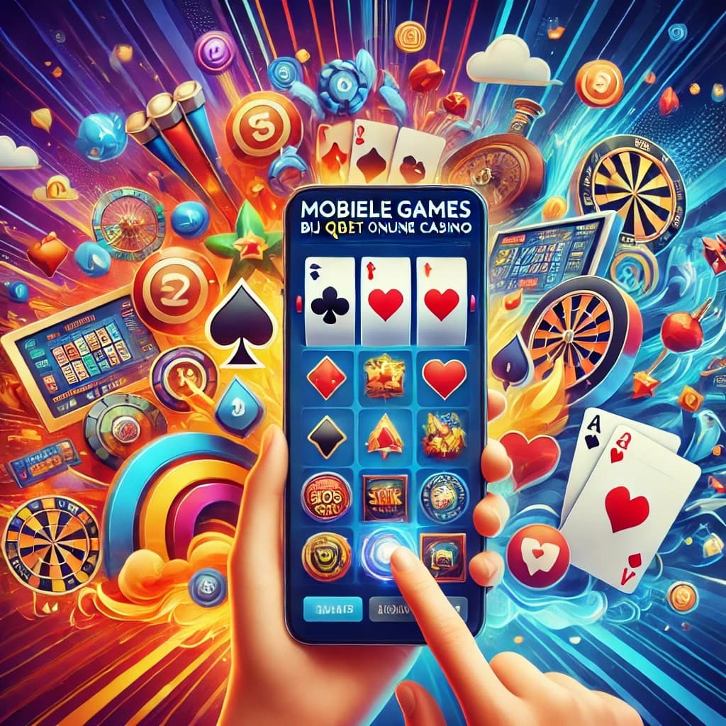 Mobiele Spellen bij Qbet Online Casino