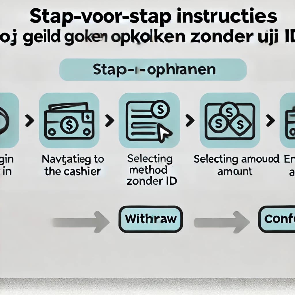 Stap-voor-Stap Instructies voor Geld Opnemen bij Gokken zonder ID